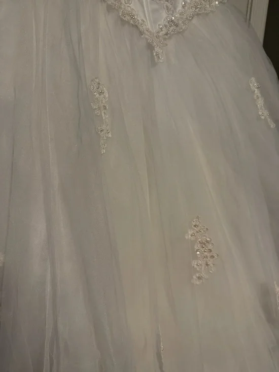 David’s Bridal Ballgown Wedding Dress - Picture 6 of 16